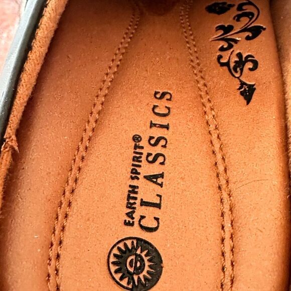 Earth Spirit women’s black leather heels size 9.5 - Picture 8 of 8